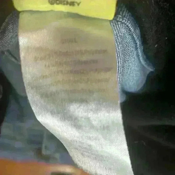 Disney's Mickey Denim Hoodie Jacket 90th Anniversary Juniors' 3-D Ears Small - Picture 5 of 6